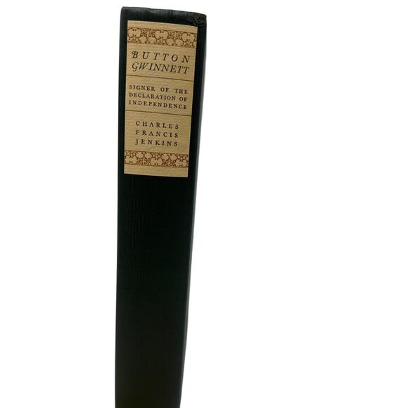 Vintage 1926 Book Button Gwinnett Declaration Independence Numbered 1st Edition - Picture 2 of 9